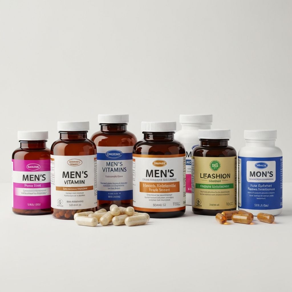 Men's supplements category